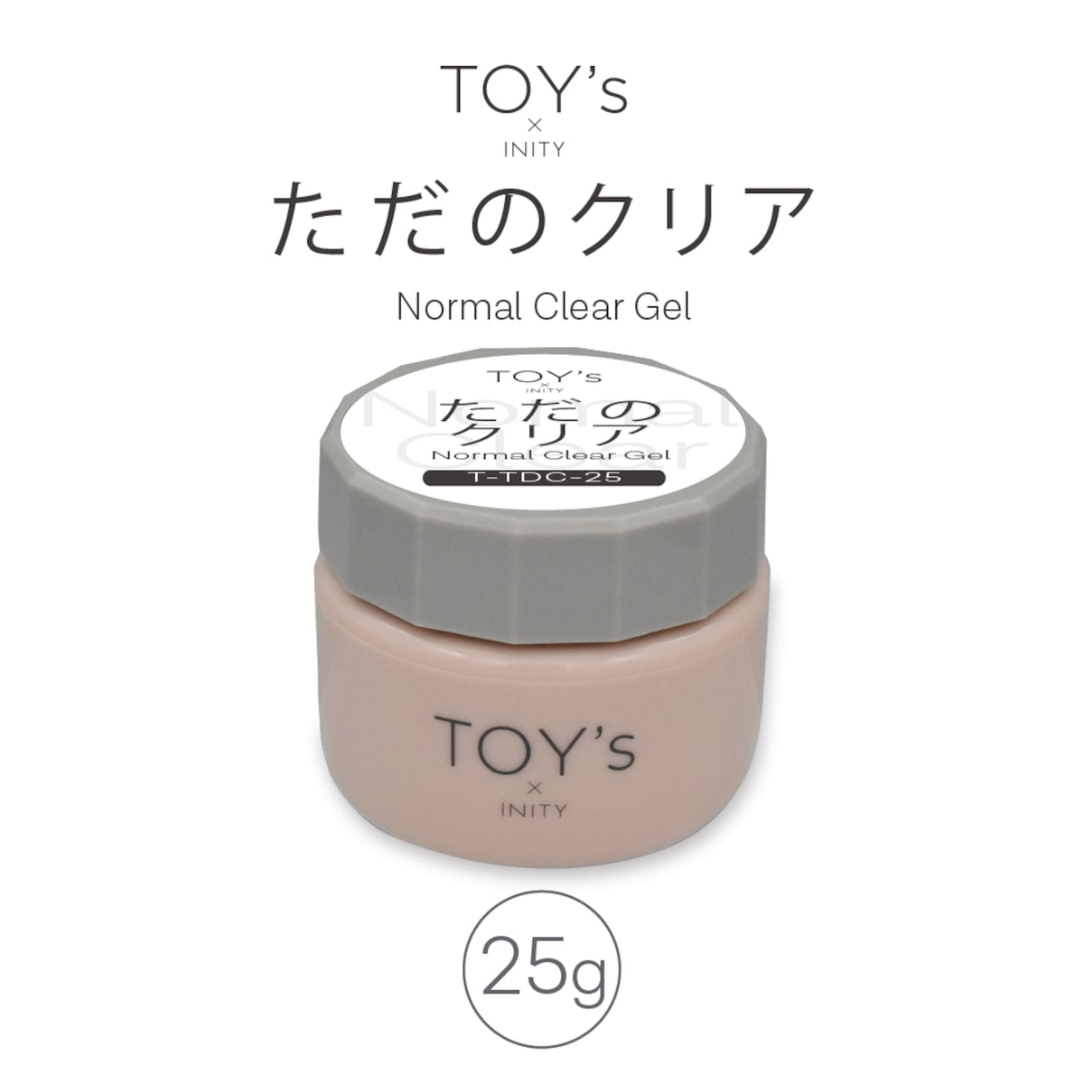 TOY's x INITY Normal Clear Gel 25g