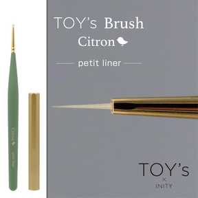 TOY's x INITY x Citron (Detailed Art) Gel Brushes - 6 types (Full 6pc Set/Individual Brushes)