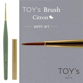 TOY's x INITY x Citron (Detailed Art) Gel Brushes - 6 types (Full 6pc Set/Individual Brushes)