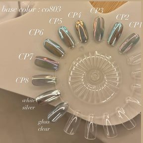 énoi Cinderella Powder (Chrome) - full 10pc set/individual pots