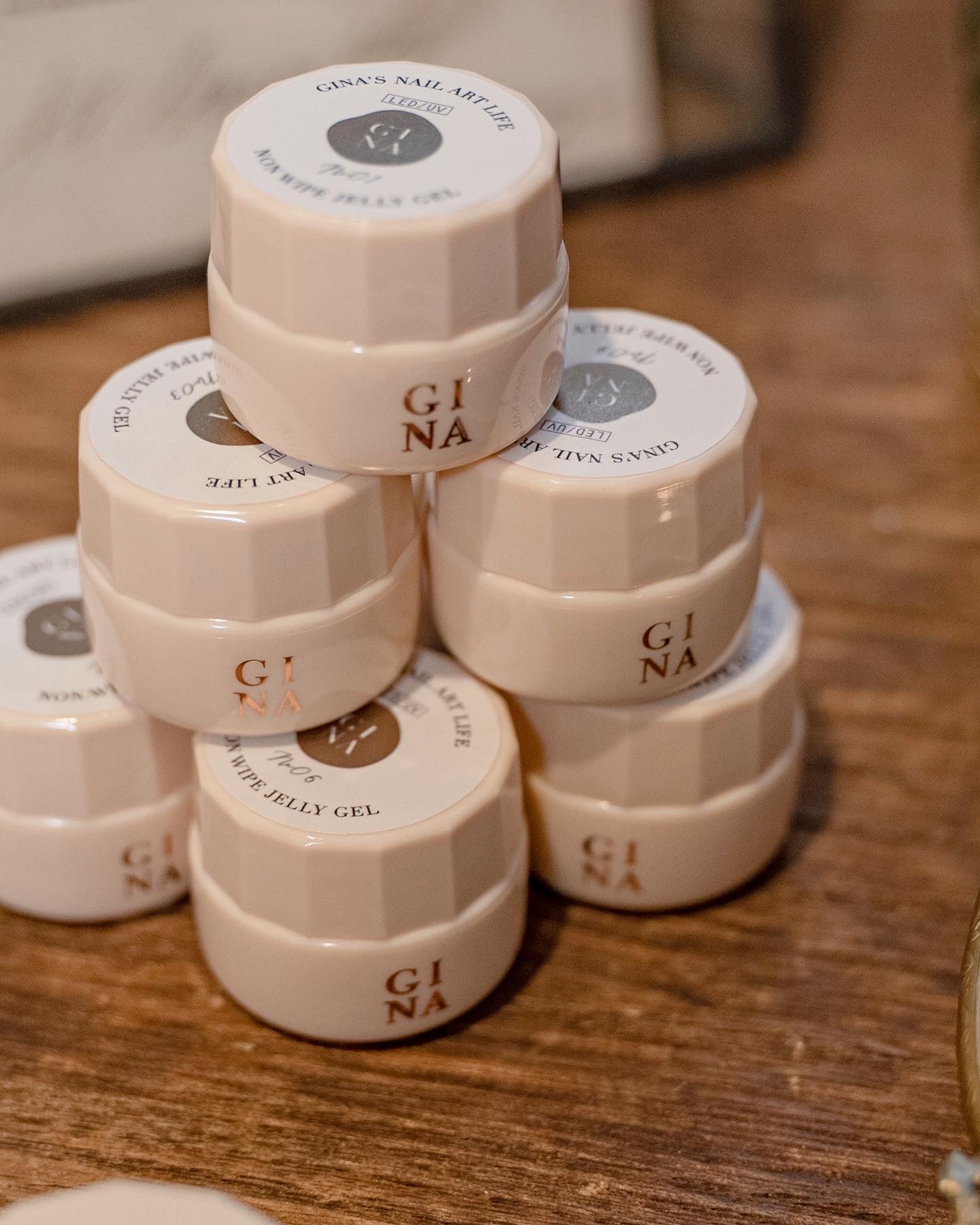 GINA No-Wipe Jelly Clay 3D Gel - Full 10pc Set/Individual Pots