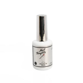 NAIL THOUGHTS NTT-CB CHROME IT! | Black non-wipe gel