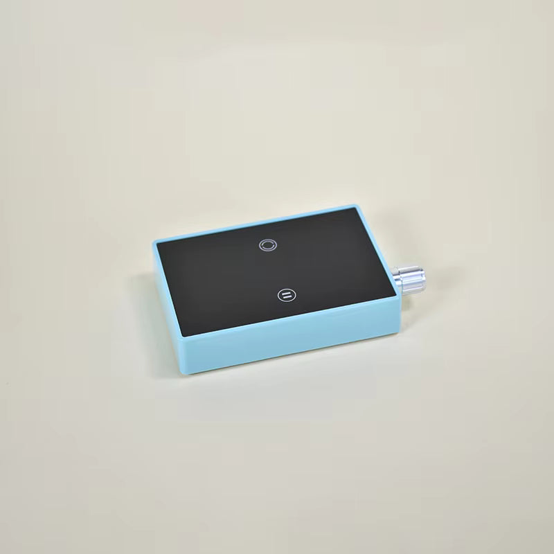 PEONY Compact E-File/Nail Drill + Handpiece Stand & Drill Bit - Colours: Sky Blue/White