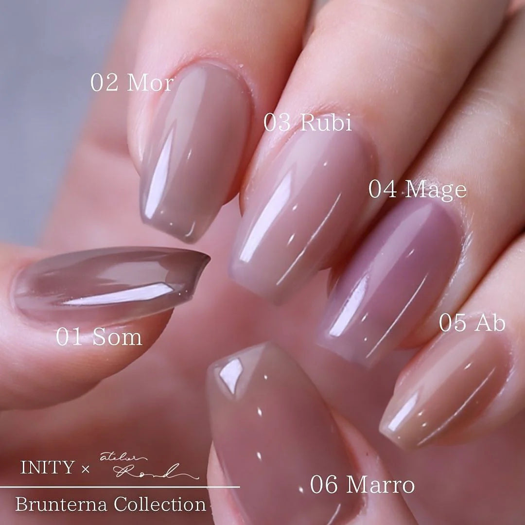 INITY High-End Brunterna Collection - Full 6pc Set/Individual Pots