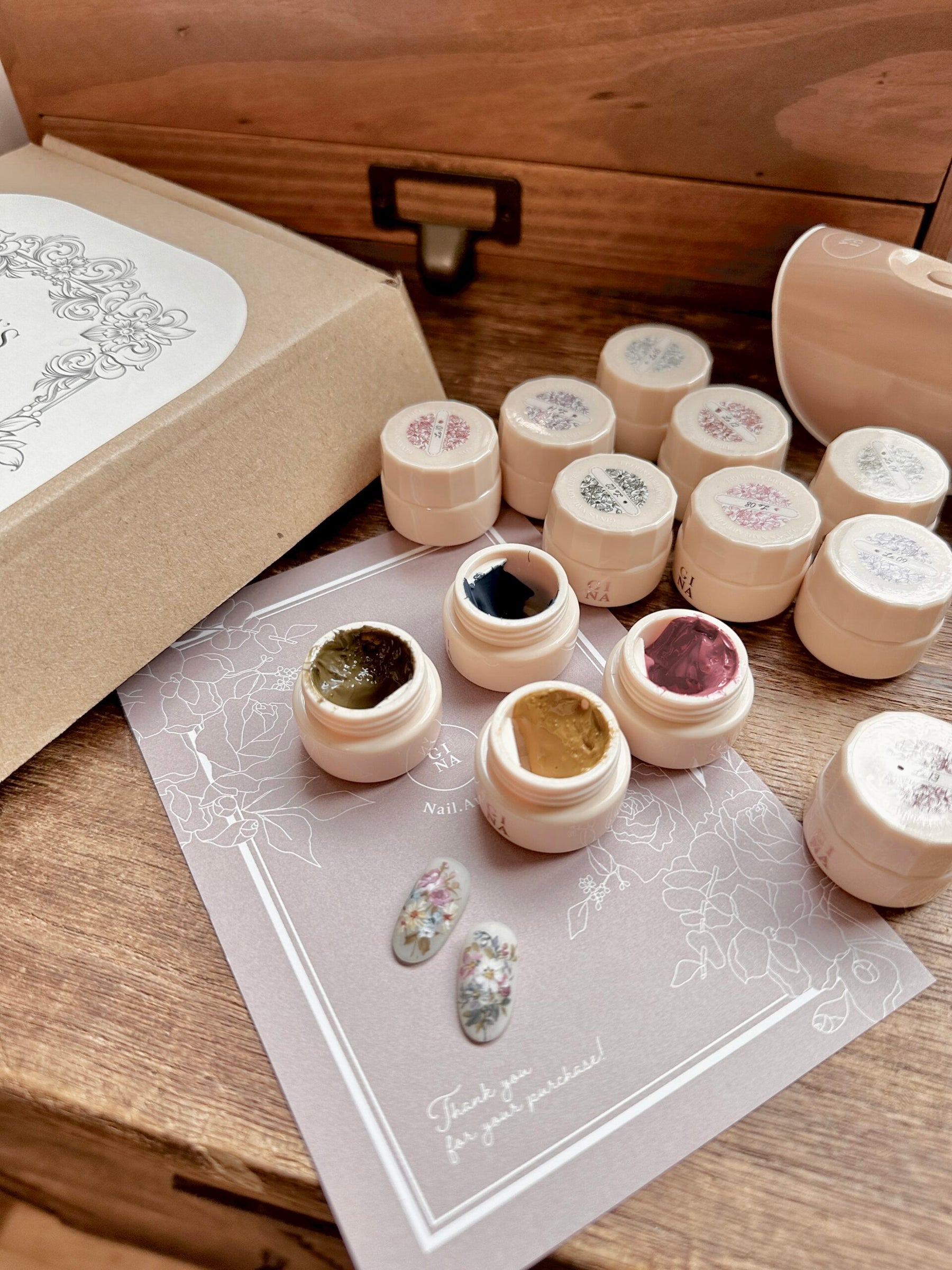 GINA No-Wipe Liner Gel - Full 14pc set/Individual Pots