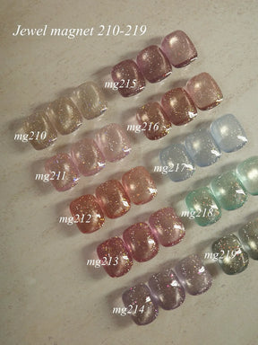 énoi Jewel Magnetic Gel Series - full 10pc set/single pots (mg210-219)