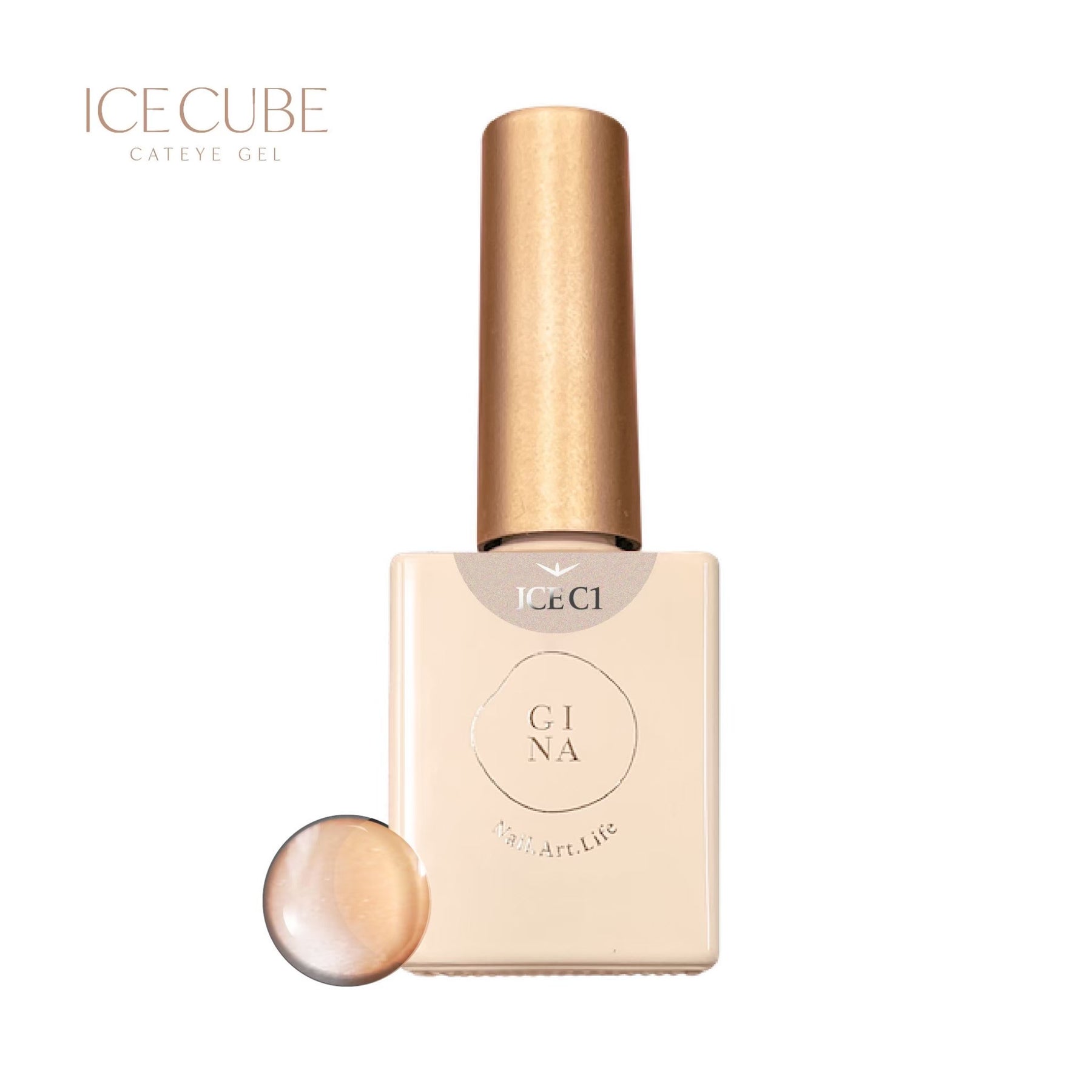 GINA Ice Cube Magnetic Gel - Full 5pc Set/Individual Pots