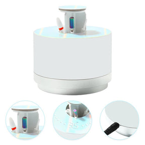 PEONY Brushelss E-file/Nail Drill with Retractable Drill Bit Internal Storage System + 6 drill bits and handpiece stand