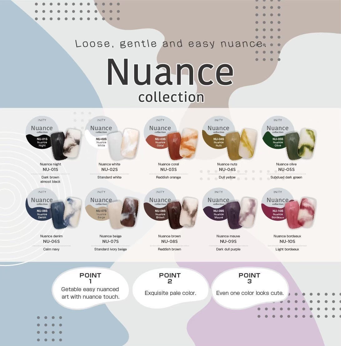 INITY High-End Nuance Collection - Full 10pc Set/Individual Pots