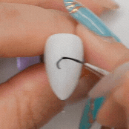 KOKOIST ML-02 Markers Line Non Wipe Color Gel Thick Black