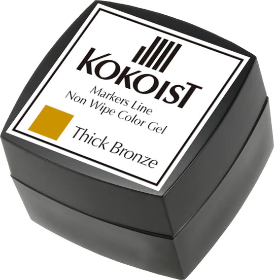 KOKOIST ML-05 Markers Line Non Wipe Color Gel Thick Bronze