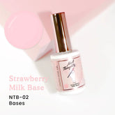 NAIL THOUGHTS NTB-02 STRAWBERRY MILK BASE | Tinted builder base gel