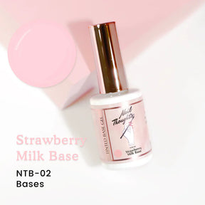 NAIL THOUGHTS NTB-02 STRAWBERRY MILK BASE | Tinted builder base gel
