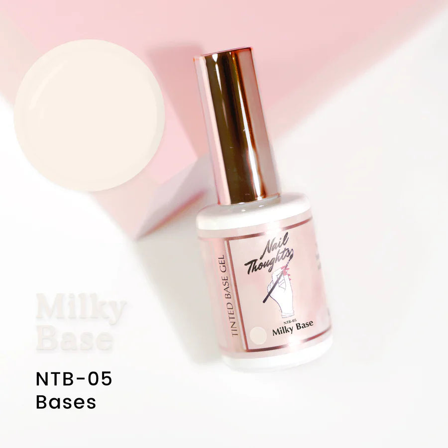 NAIL THOUGHTS NTB-05 MILKY BASE | Tinted builder base gel