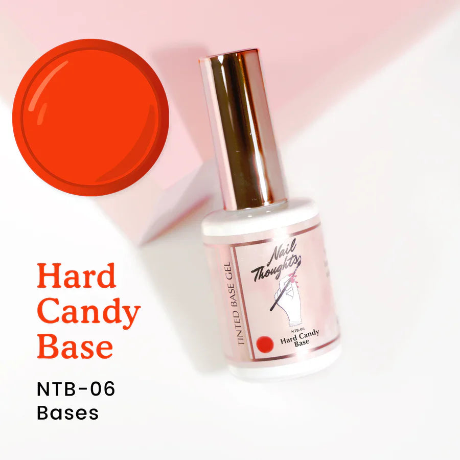 NAIL THOUGHTS NTB-06 HARD CANDY BASE | Tinted builder base gel