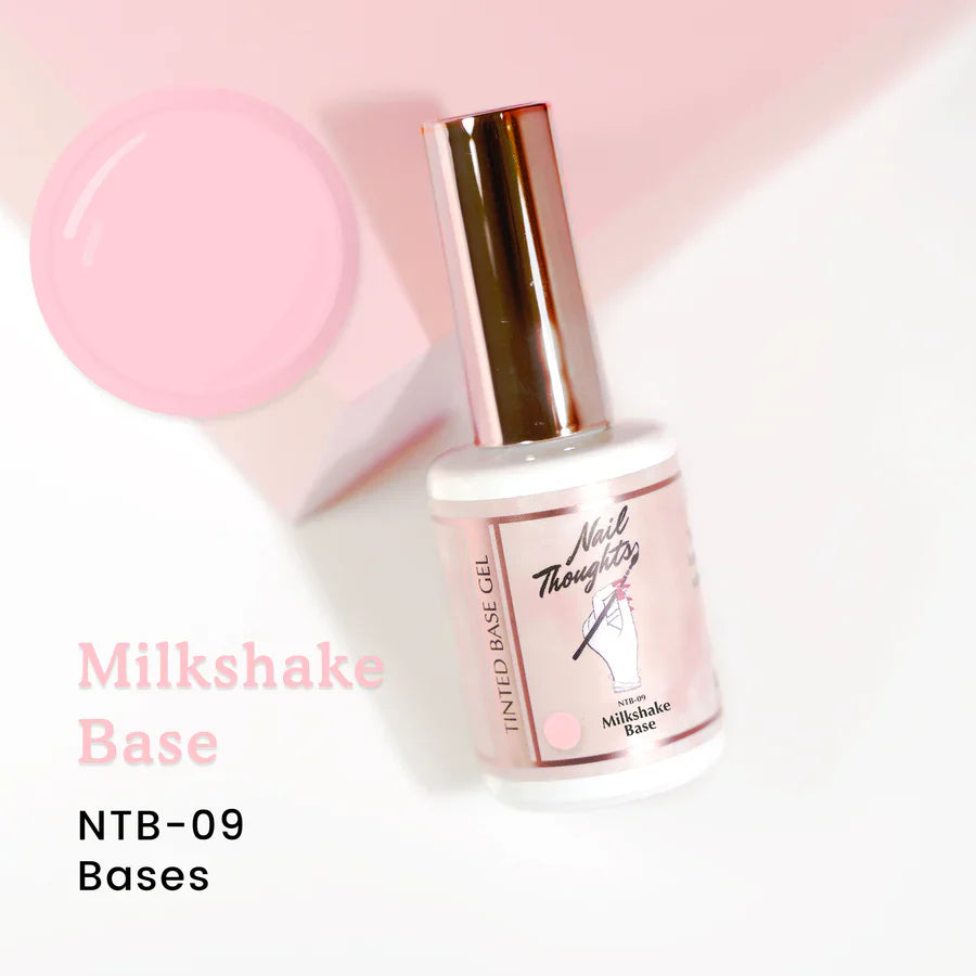NAIL THOUGHTS NTB-09 MILKSHAKE BASE | Tinted builder base gel