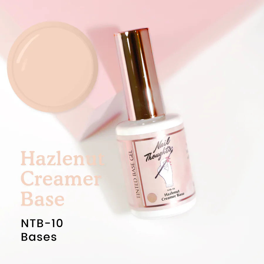 NAIL THOUGHTS NTB-10 HAZELNUT CREAMER BASE | Tinted builder base gel