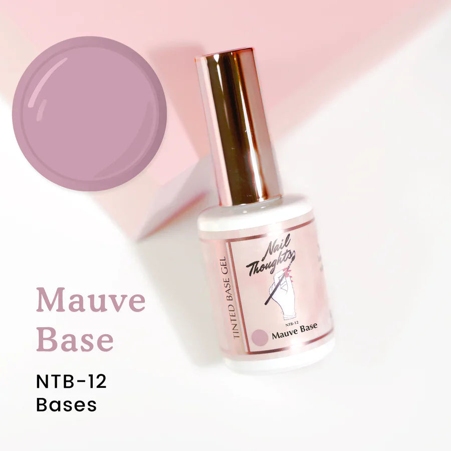 NAIL THOUGHTS NTB-12 MAUVE BASE | Tinted builder base gel