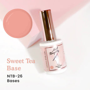 NAIL THOUGHTS NTB-26 SWEET TEA BASE | Tinted builder base gel