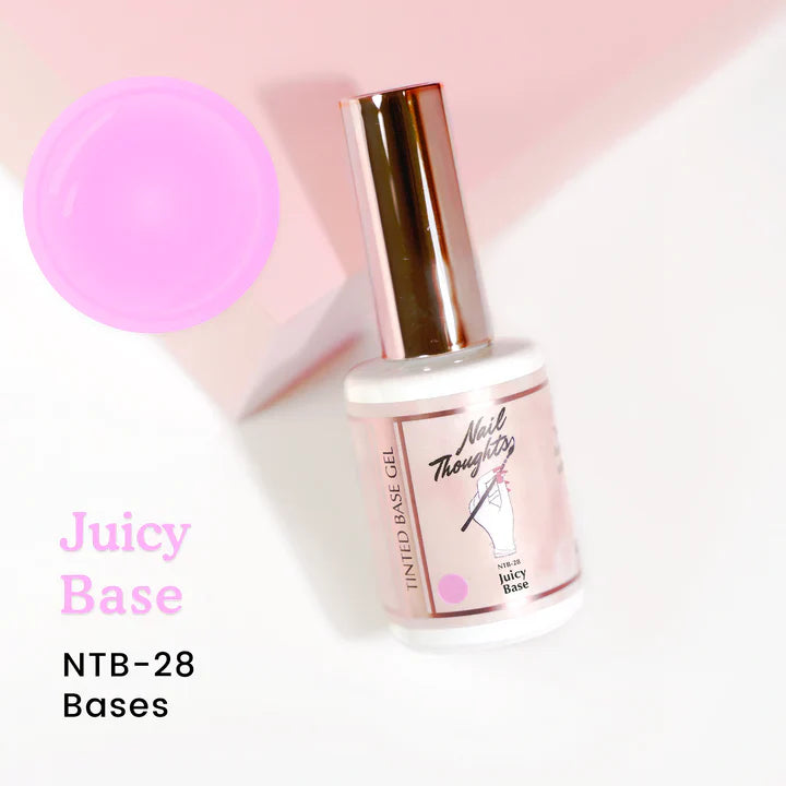 NAIL THOUGHTS NTB-28 JUICY BASE | Tinted builder base gel