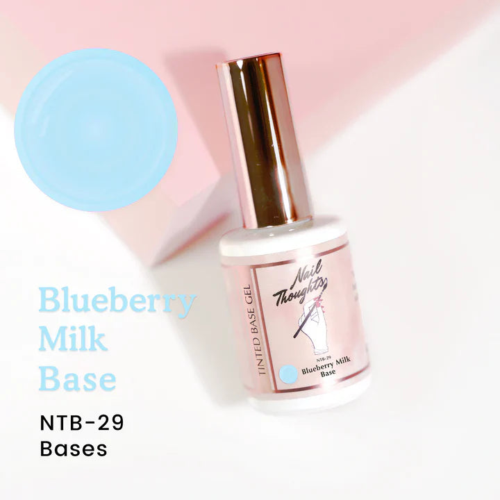 NAIL THOUGHTS NTB-29 BLUEBERRY MILK BASE | Tinted builder base gel