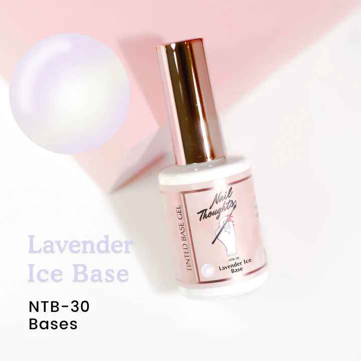 NAIL THOUGHTS NTB-30 LAVENDER ICE BASE | Tinted builder base gel