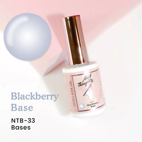 NAIL THOUGHTS NTB-33 BLACKBERRY BASE | Tinted builder base gel