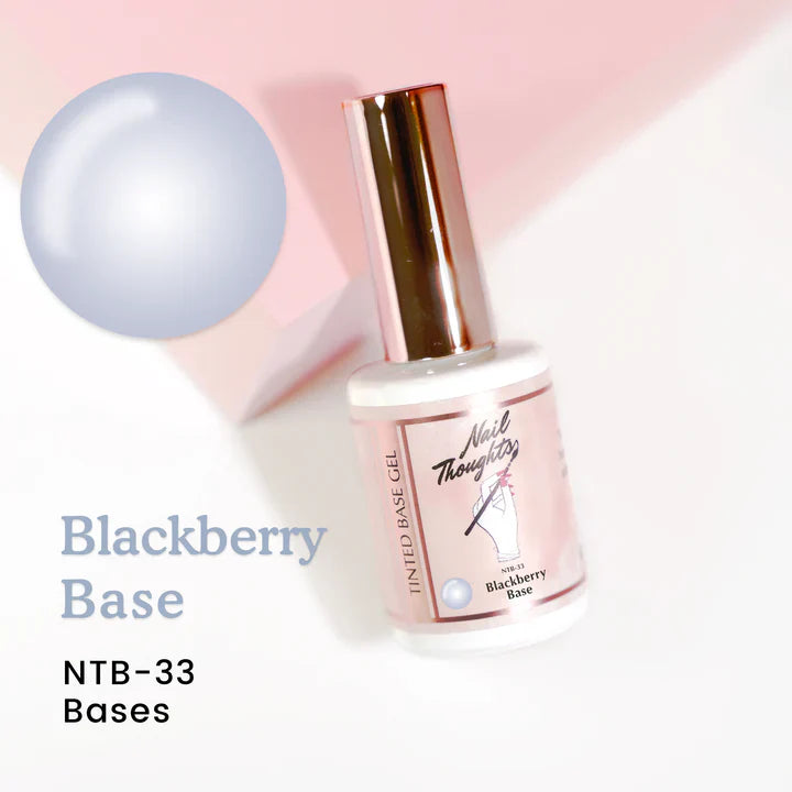 NAIL THOUGHTS NTB-33 BLACKBERRY BASE | Tinted builder base gel