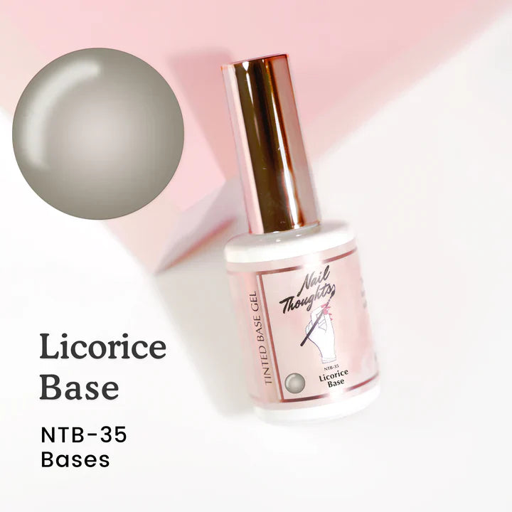 NAIL THOUGHTS NTB-35 LICORICE BASE | Tinted builder base gel