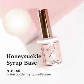 NAIL THOUGHTS NTB-40 HONEYSUCKLE SYRUP BASE | Tinted builder base gel