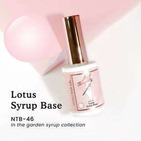 NAIL THOUGHTS NTB-46 LOTUS SYRUP BASE | Tinted builder base gel