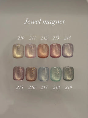 énoi Jewel Magnetic Gel Series - full 10pc set/single pots (mg210-219)
