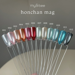 my&bee honchan mag - 12 magnetic colours