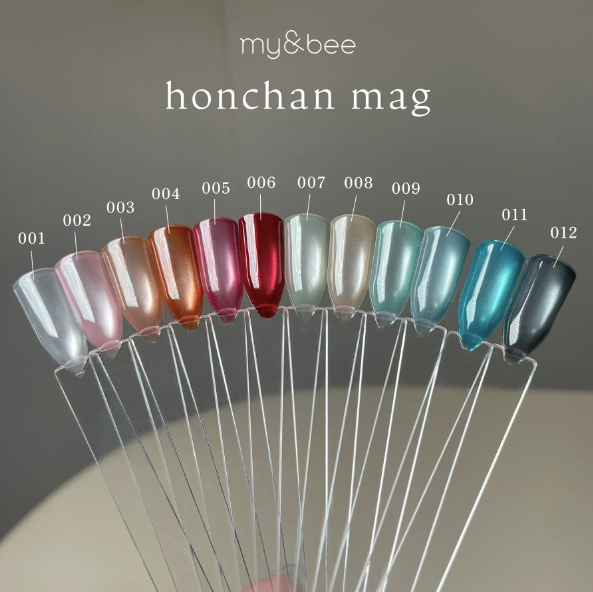 my&bee honchan mag - 12 magnetic colours