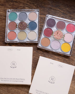 GINA Pastel Palette - PT01 Dusty Earth & PT02 Rose Garden