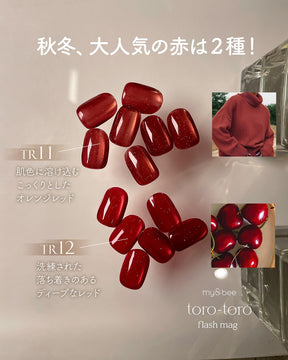 my&bee Toro-toro flash mag - 12 magnetic colours