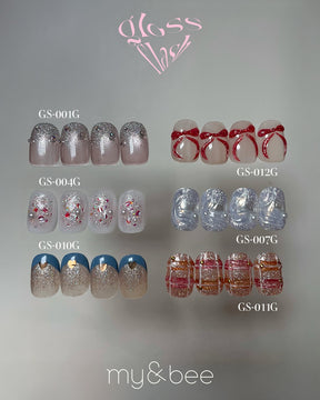 my&bee Gloss flash reflective glitter gel| 12 colours