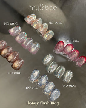 my&bee Honey flash magnetic gel - 12 magnetic colours