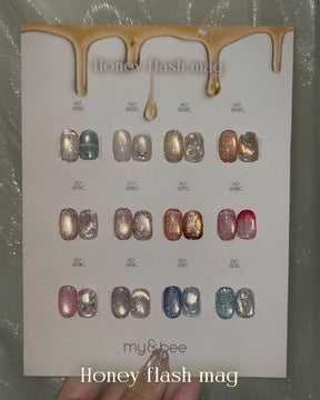 my&bee Honey flash magnetic gel - 12 magnetic colours
