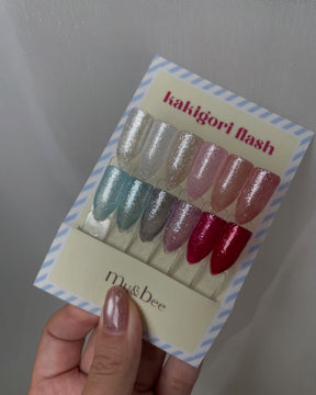 my&bee Kakigori flash - Reflective glitter gel | 12 colours