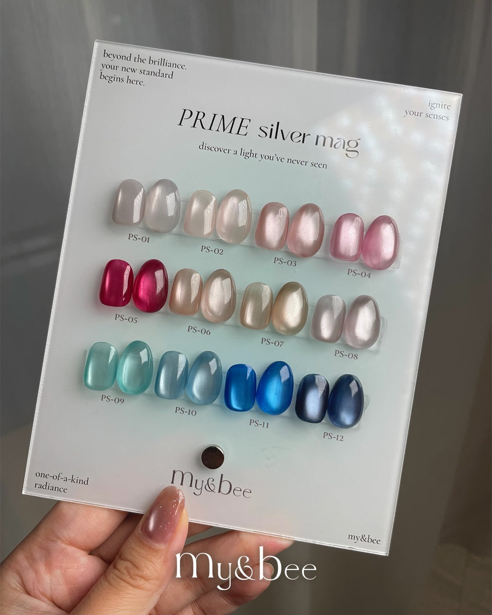 mybee prime silver mag 12色セット my&bee Prime silver mag - 12 magnetic colours