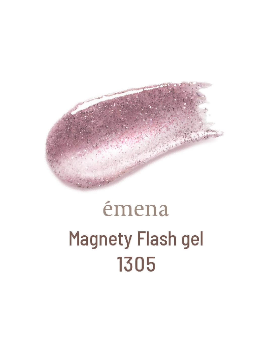 EMENA Magnety flash gel - Magnetic + Reflective glitter | 3 colours 1305~1307