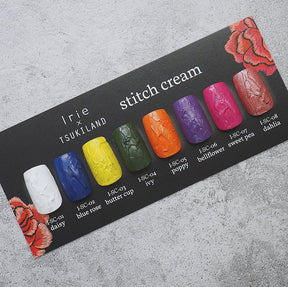 IRIE x TSUKILAND Stitch cream 8pc collection - texture gel