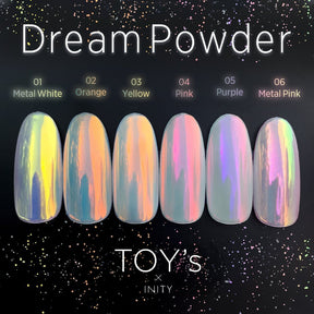 TOY's x INITY Aurora x Metallic Dream Powder - 6 colour set/Single Colours