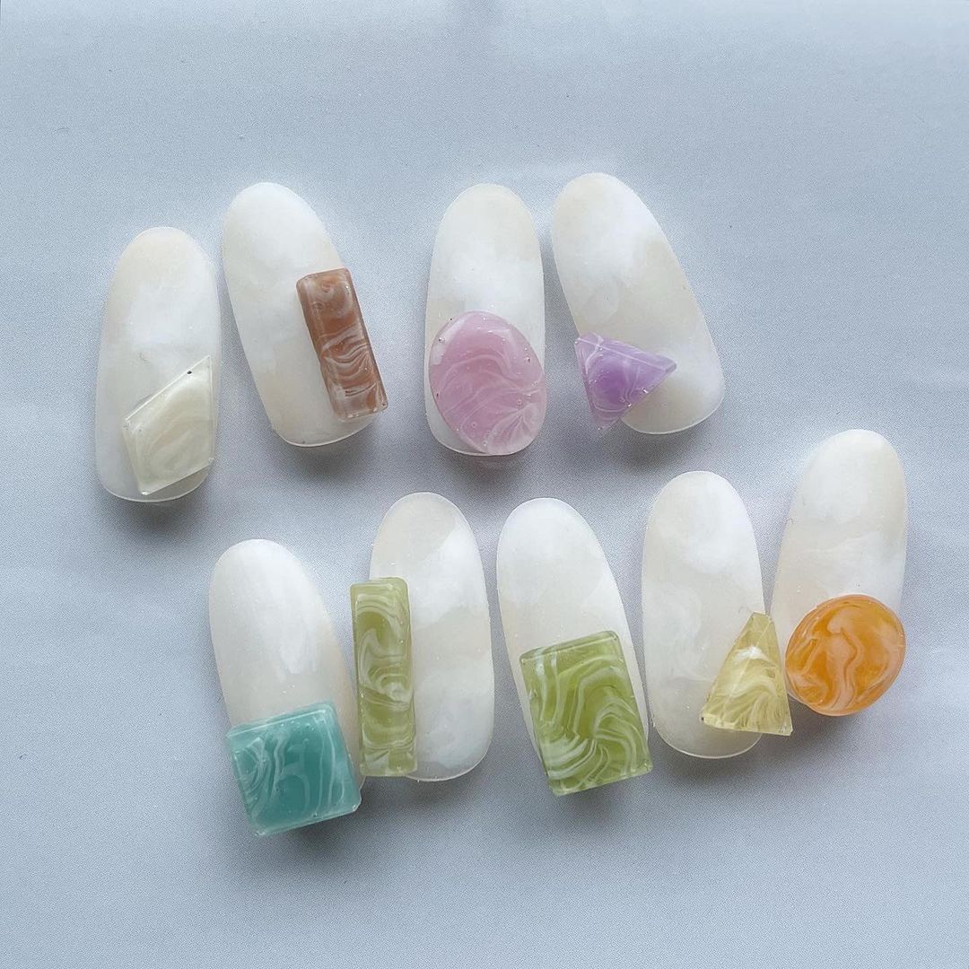 TOY's x "COLORS NAIL" Nendo 3D Gel - 12 colours (Full 12pc Set/Individual Pots)