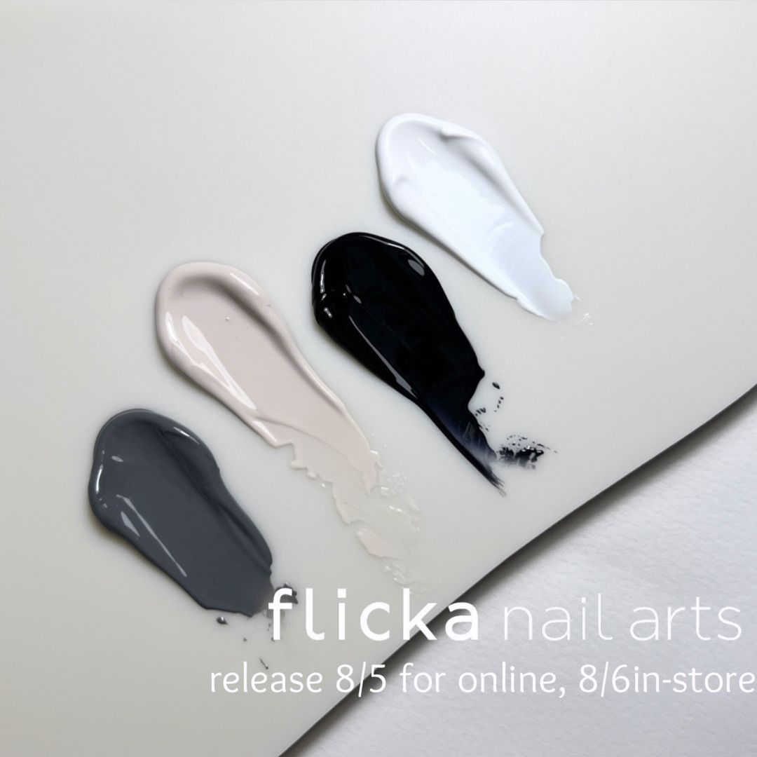 FLICKA Non wipe art gel - 4 new colours