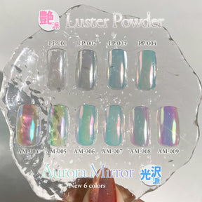 my&bee Aurora Mirror chrome powder - 6 new colours!  AM-004~009