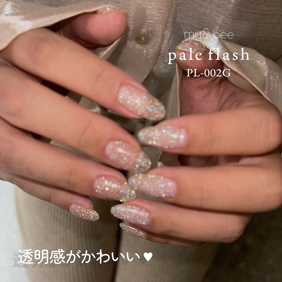 my&bee Pale flash - Reflective glitter gel | 6 colours