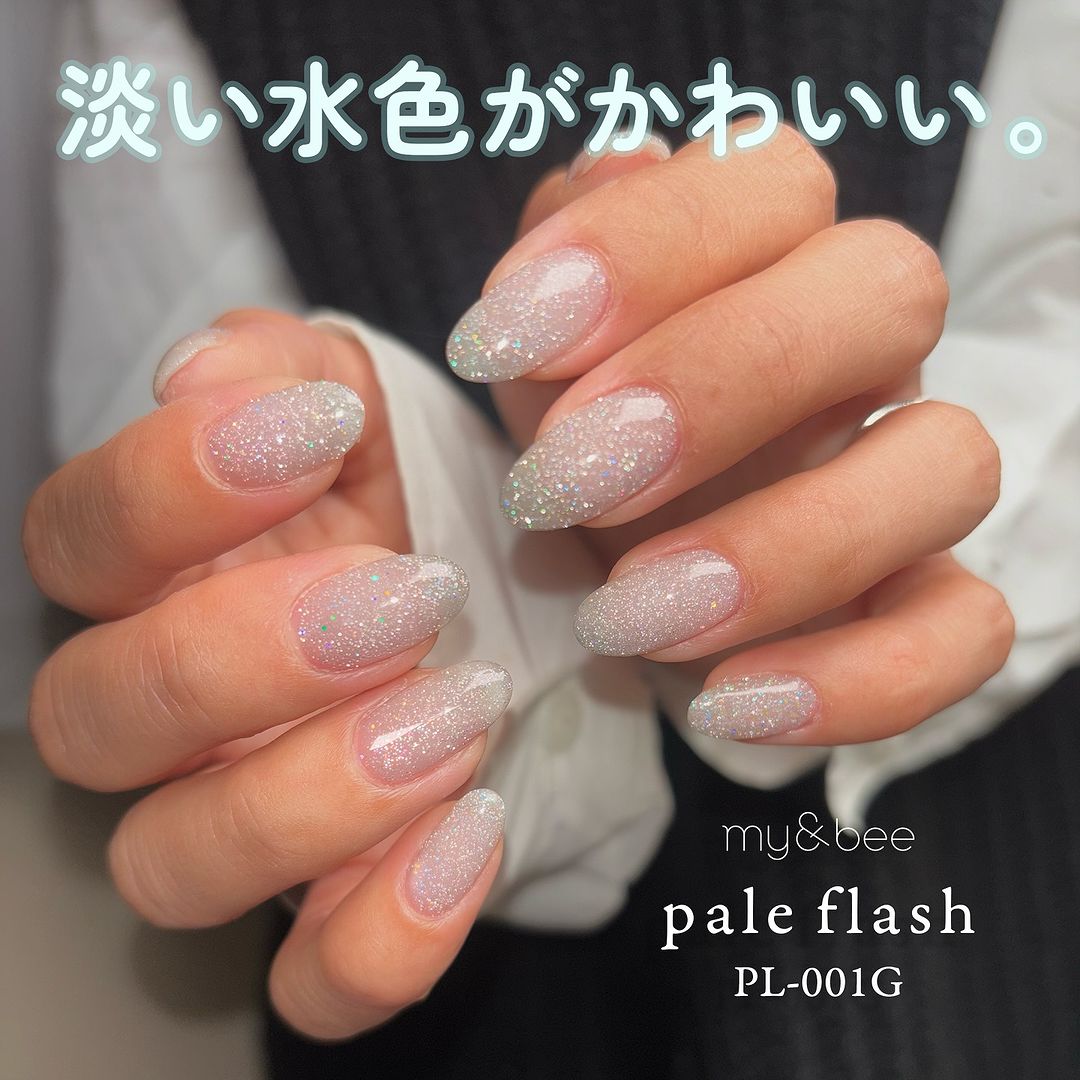 my&bee Pale flash - Reflective glitter gel | 6 colours