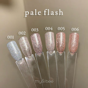 my&bee Pale flash - Reflective glitter gel | 6 colours